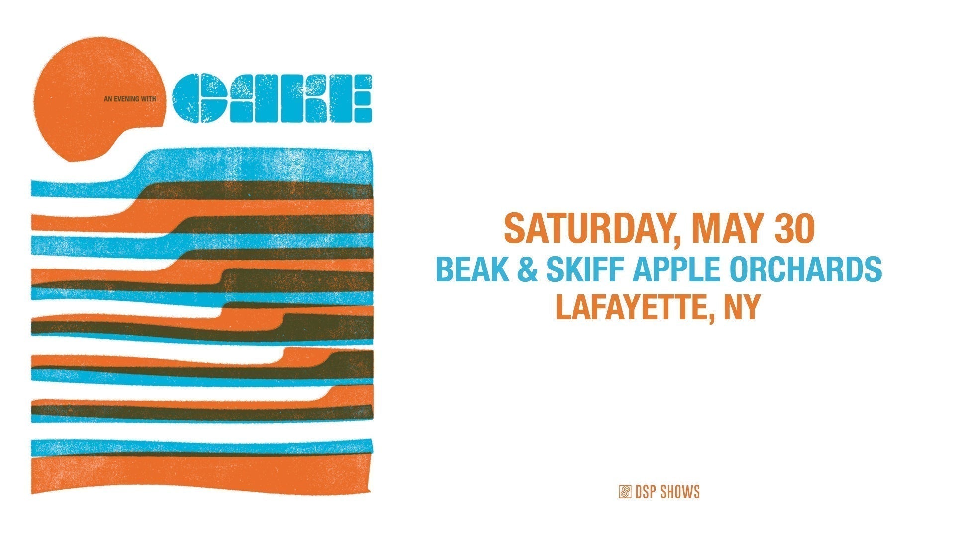 an evening with cake