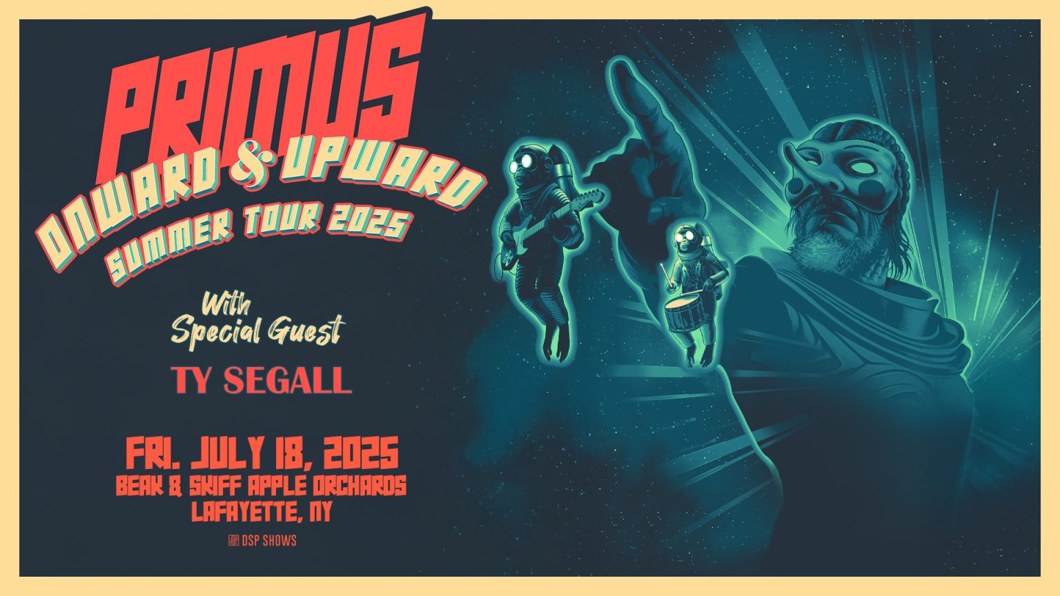 Primus Onward & Upward Summer Tour