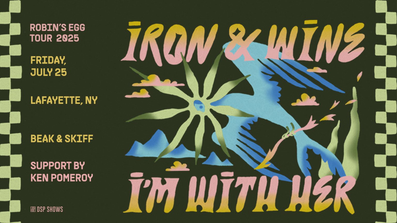 Iron & Wine and I’m With Her – Robins Egg Tour
