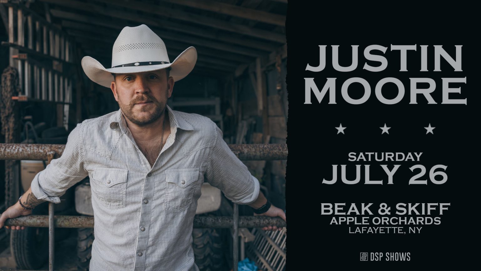 An evening with Justin Moore