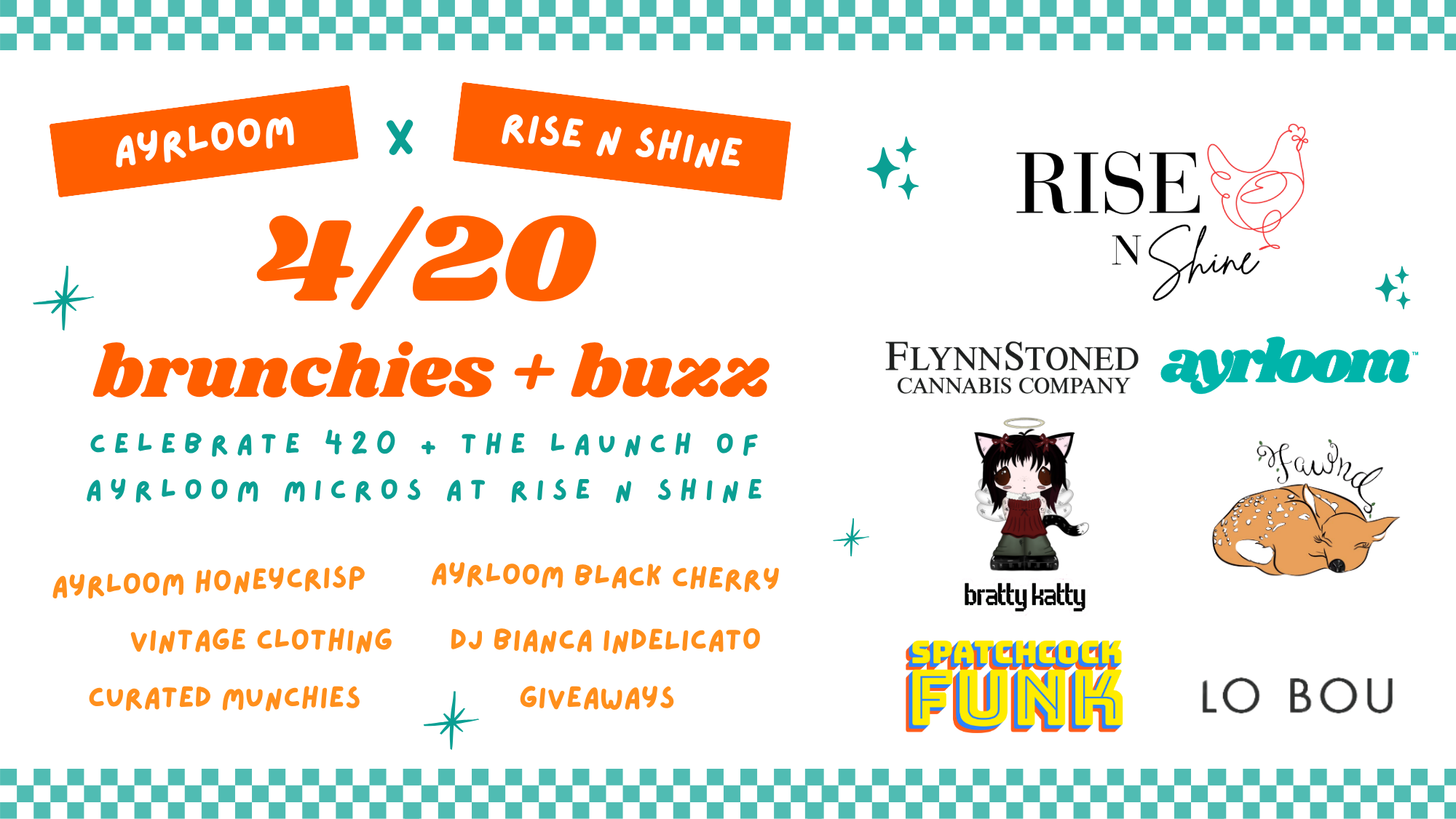 4/20 brunchies + buzz