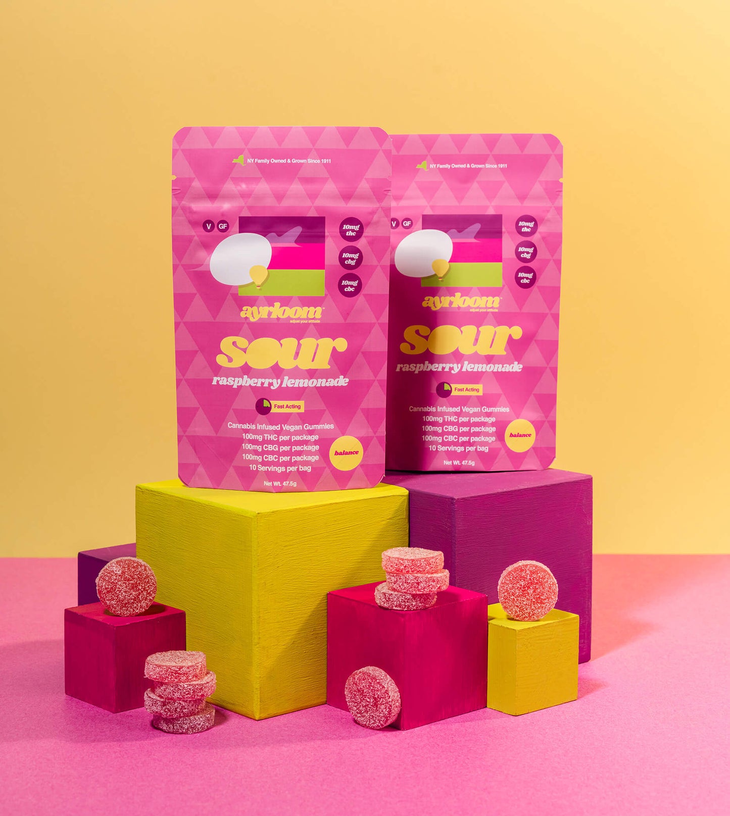 sour raspberry lemonade