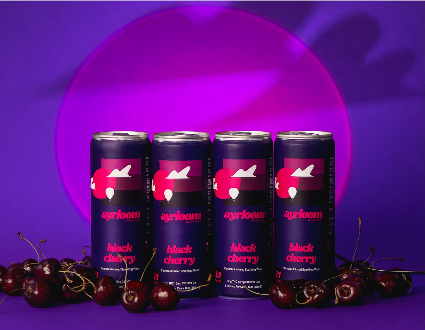 Background black cherry