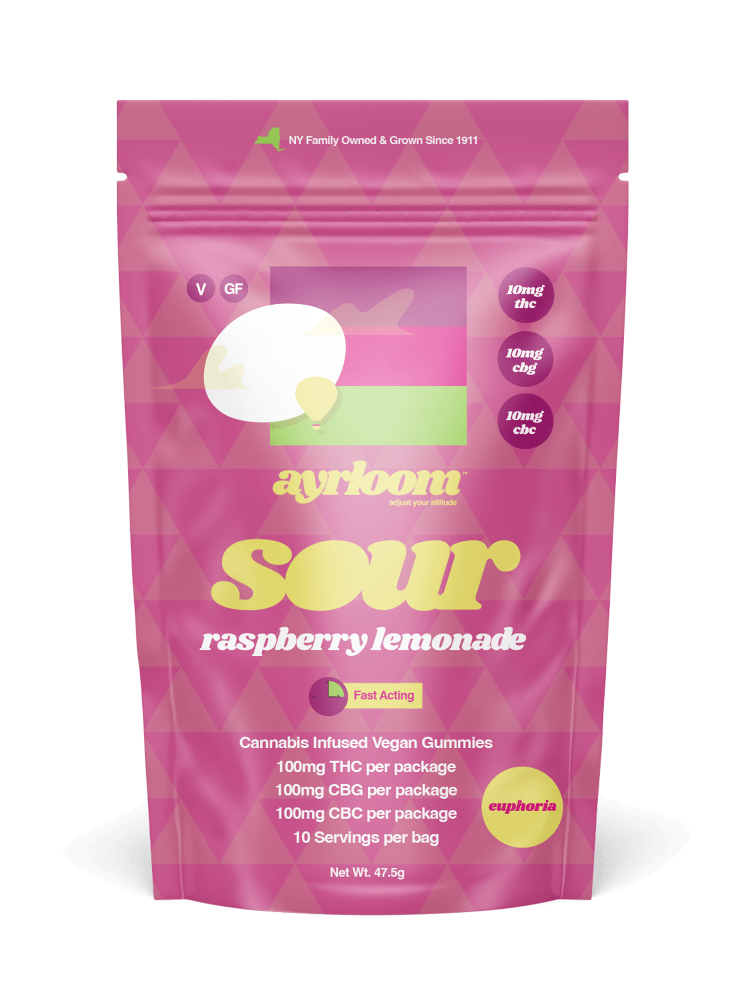sour raspberry lemonade