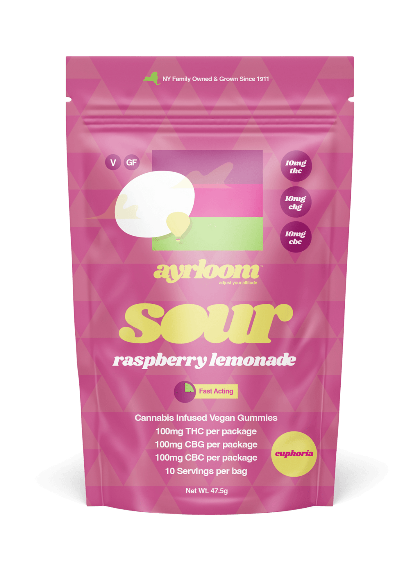 sour raspberry lemonade