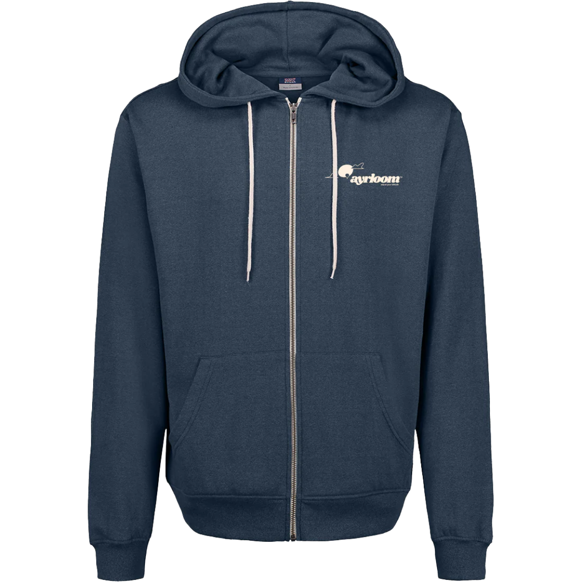 ayrloom full zip hooded sweatshirt